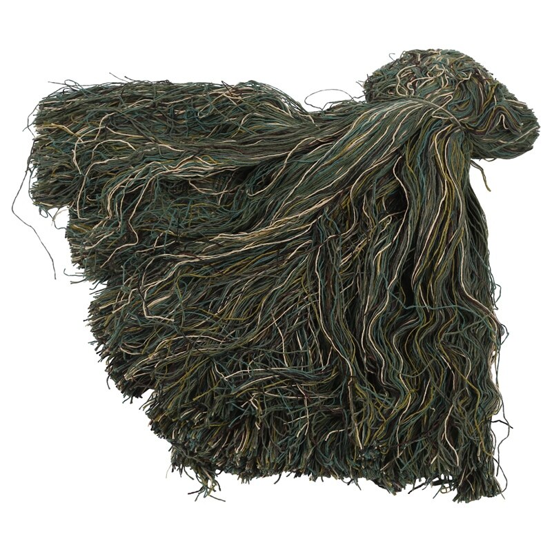 Ghillie Anzug Gewinde Tarnung Leichte Ghillie Garn Jagd Kleidung Zubehör für draussen CS Feld Jagd Dschungel Camoufl