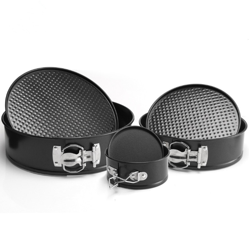 Goldbaking leakproof springform bolo pan antiaderente cheesecake molde removível fundo bolo pan 4/7/9/10 Polegada