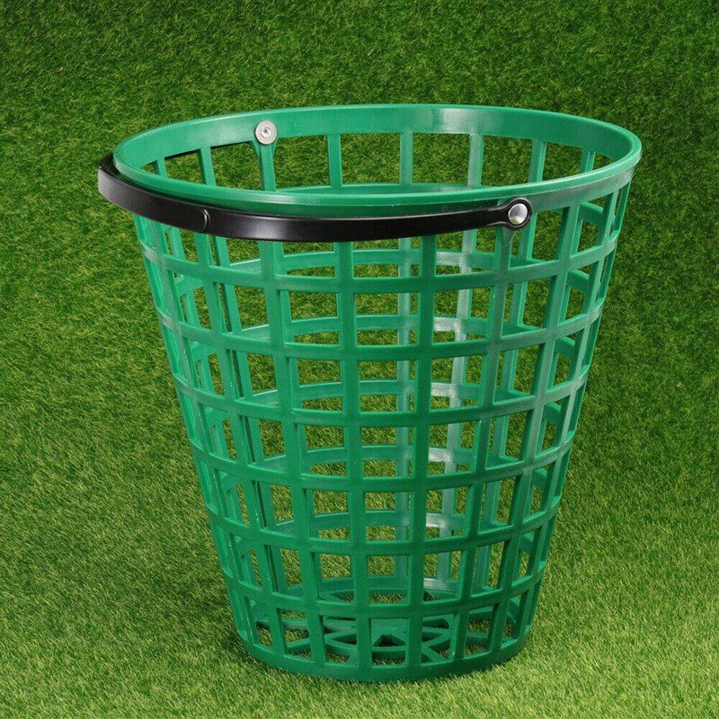 -Golf Ball Basket Golfball Container with Handle Ball Holder for Sports Stadium Outdoor Playing: style1