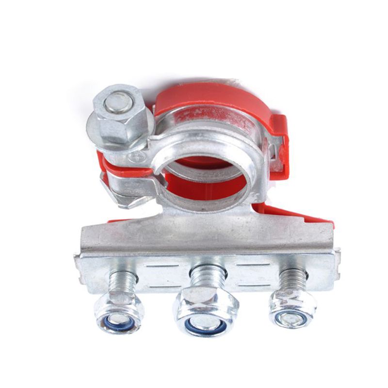 2Pcs 12V Copper Car Battery Terminal Connector Battery Quick Release Battery Clamps for most vehicles