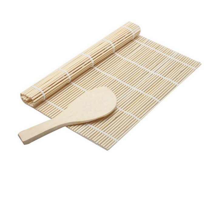 Diy sushi rolvormen bamboe rijst vlees groenten makers draagbare keuken praktische kookgadget mallen accessoires: 4