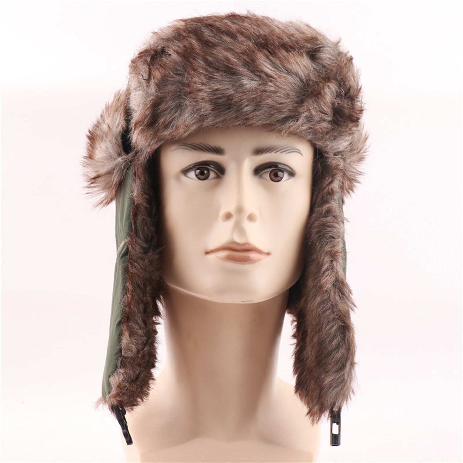 Brand Adults Unisex Trapper Bomber Winter Warm Russian Trooper Ear Winter Cold Ski Hat Men Women Cap Bomber Hats