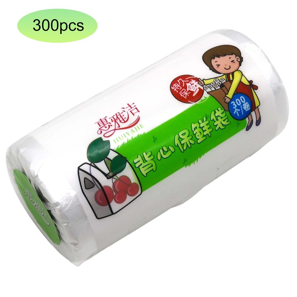 Vacuüm Behoud Zak Plastic Voedsel Behoud Zak Vest Type Vers Houden Behoud Zak Voedsel Opbergtas: 300Pcs 24 X 28cm