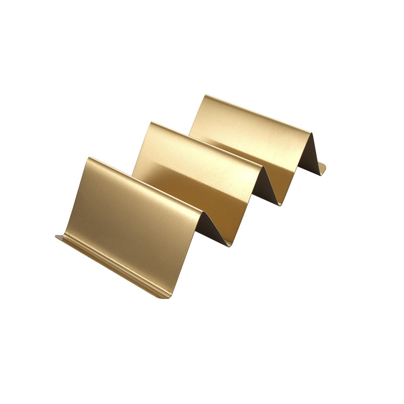 Taco Houder Rvs Pannenkoek Maïs Roll Rack Burrito Tortilla Plaat Lade Pizza Lente Roll Display Houder Keuken Benodigdheden: gold