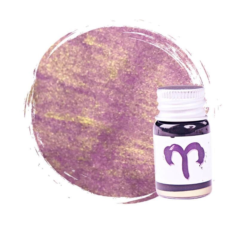 5ml Gold Powder Colorful Fountain Pen Ink Non-carbon Refilling Inks Student Stationery School Office Supplies: 1