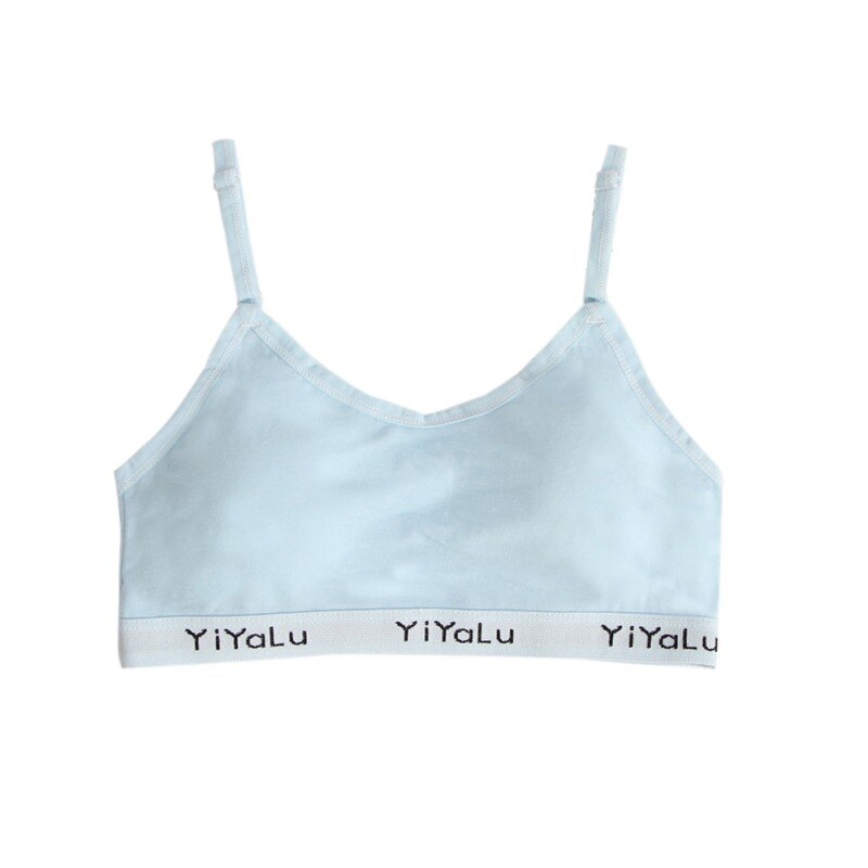 Soutien-gorge en coton pour filles | Soutien-gorge d'entraînement pour adolescentes, sous-vêtements pour adolescentes et adolescentes,: Bleu ciel