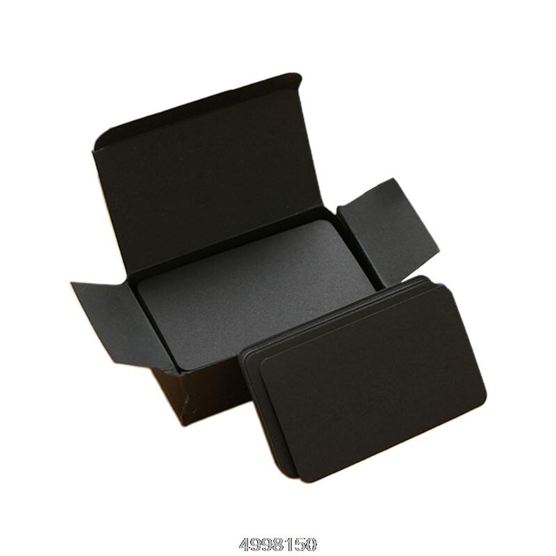 100 Memory Cards Blank DIY Graffiti Blue Word Cards Net Small Memo Pad Blocks Memorandum Note Blank Word Cards: 8YY800704-BK