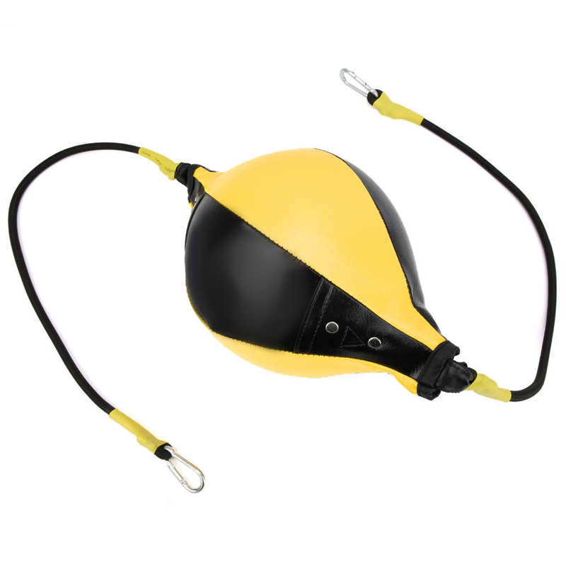 Boxing Speed Ball Hanging Boxing Ball Fighting Ball Response Elasticity Sports Training Ball Fitness Equipment: Yellow