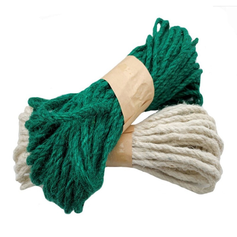 Sisal Rope for Cat Tree Cat Climbing Frame DIY cats scratching post toys making desk legs binding rope for cat sharpen claw