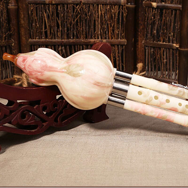 Kürbisflöte - Tonart C - Traditionelles Chinesisches Holzblasinstrument - Bakelit Performance-Niveau