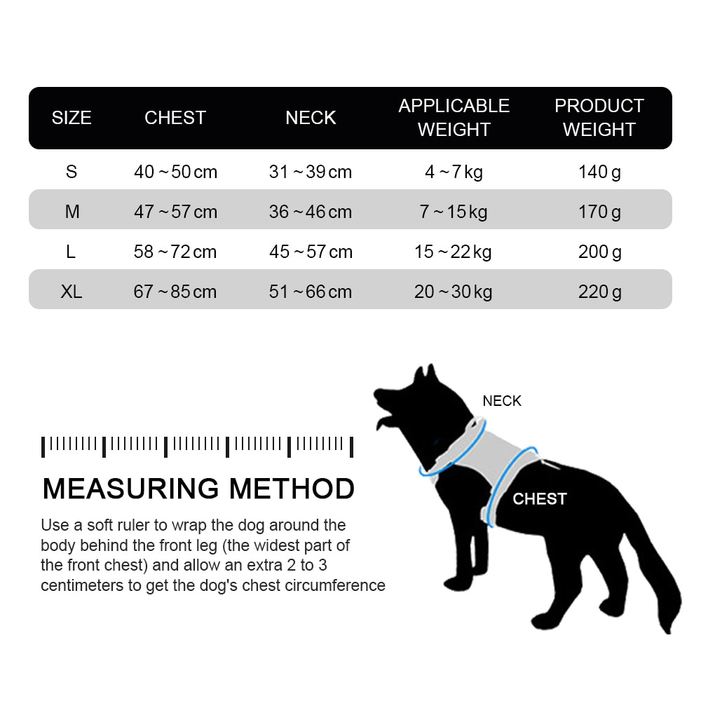 Valoisa led  k9 koiran valjaat koiran kaulapanta turvaheijastin valjaat liivi huskypaimen labradorin keskikokoisille koirille lemmikkitarvikkeet