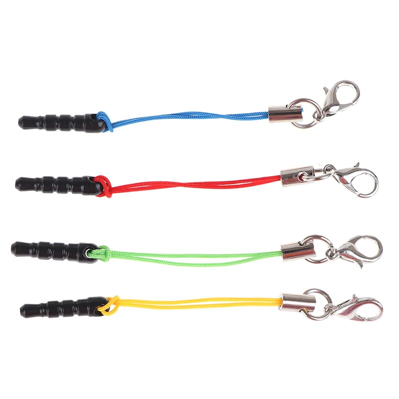 10Pc Hanger Telefoon Stof Plug Stofdicht Plug Met Kreeft Knop