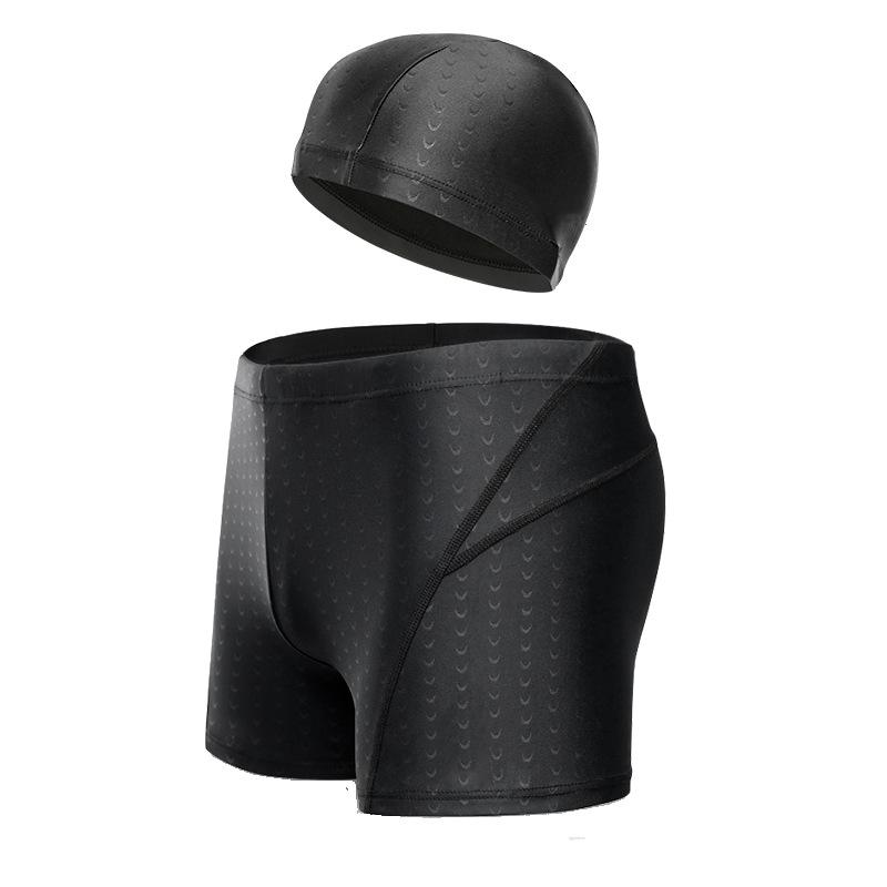 draussen Männer Badehose Wasserdicht Schwimmen Kappe Große Größe Badeanzug: 4XL