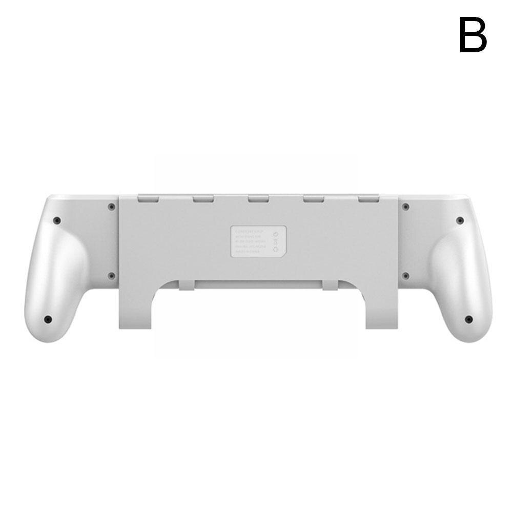 Hand Grip Stand For Nintendo Switch OLED Model Comfortable &amp; Ergonomic Handle Holder Kickstand W/ Game Cartridge Storage NS V4W7