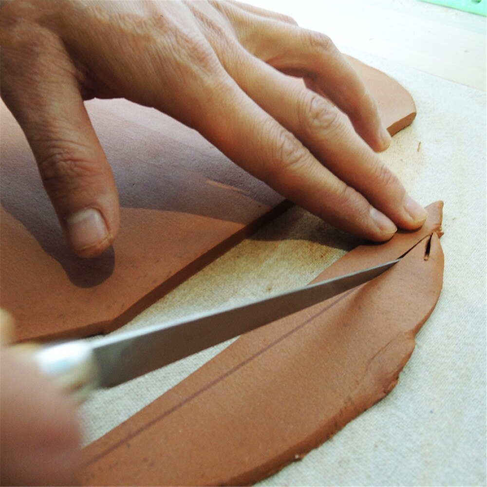 Fettling Knife for Pottery/Sculpting/Ceramic/Polymer Clay Carving Clay Knife Ceramic Craft Art Tools