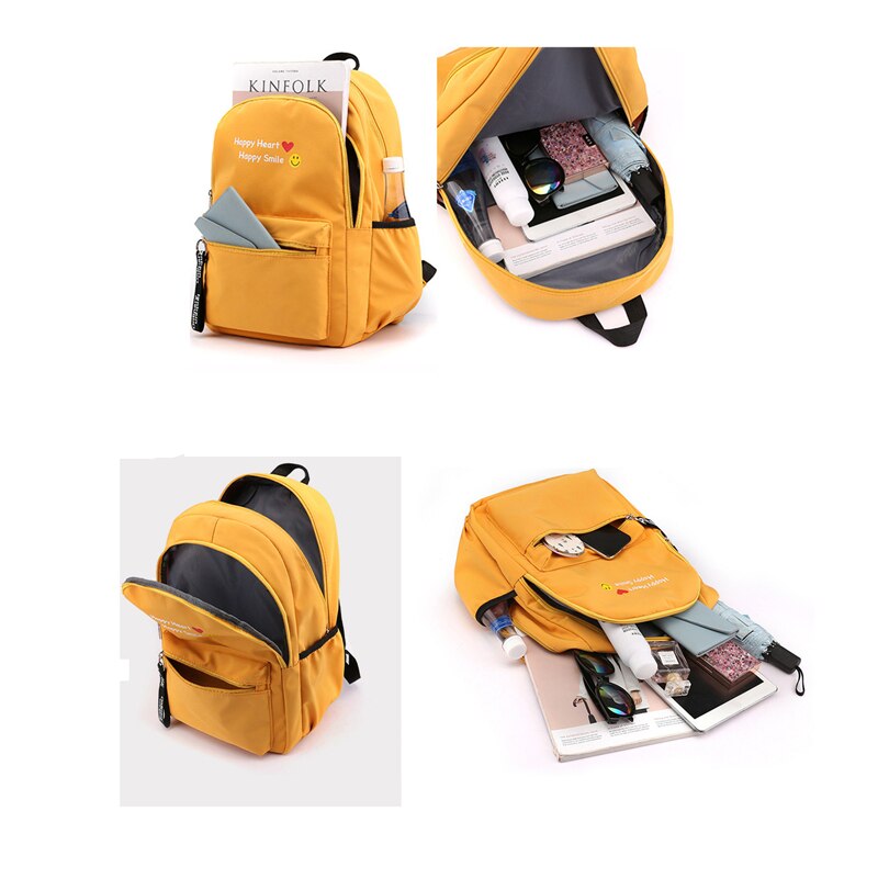 School Bags for Teenage Girls Women Backpack Book bag Big High School bag Durable Travel bags Mochilas Escolar