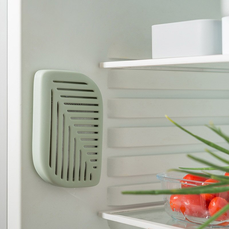 Leaf Shape Fridge Refrigerator Air Fresh Purifier Charcoal Deodorizer Absorber Freshener Eliminate Odors Smell Home Supply