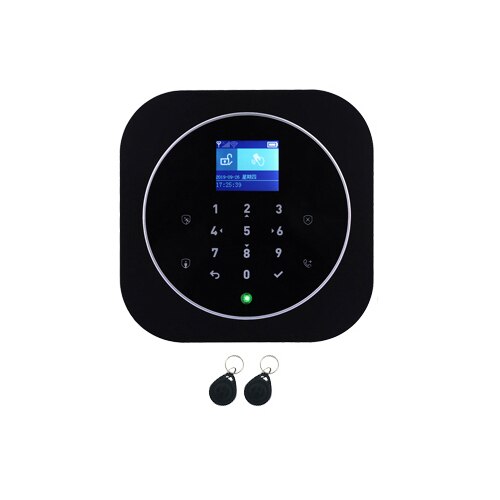 Sistema de alarma GSM antirrobo con Control inteligente WIFI inalámbrico, aplicación Tuya para casa, teclado táctil RFID seguro, kit de Sensor de 433MHz: Standard