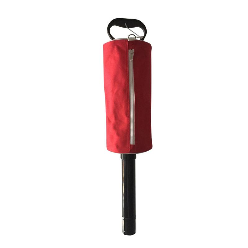 Golf ball pick up Black Zipper Retriever Shag Bag Hold Up To 70 Balls Easy To Pick Up The Ball ,Golf Ball Pick Up: Red