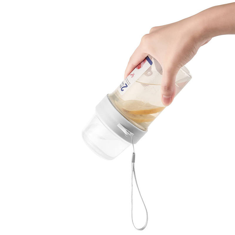 Portable Breakfast On The Go Cups Cereal Milk Container Airtight Food Storage Box Double Sealed Compartment Crisper Food Storage