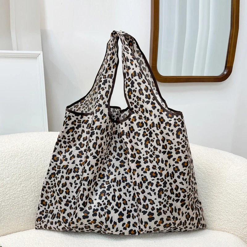 Mode Pocket Opvouwbare Eco Zakken Grote Capaciteit Herbruikbare Boodschappentas Dames Tote 50lb Wasbare Reistas