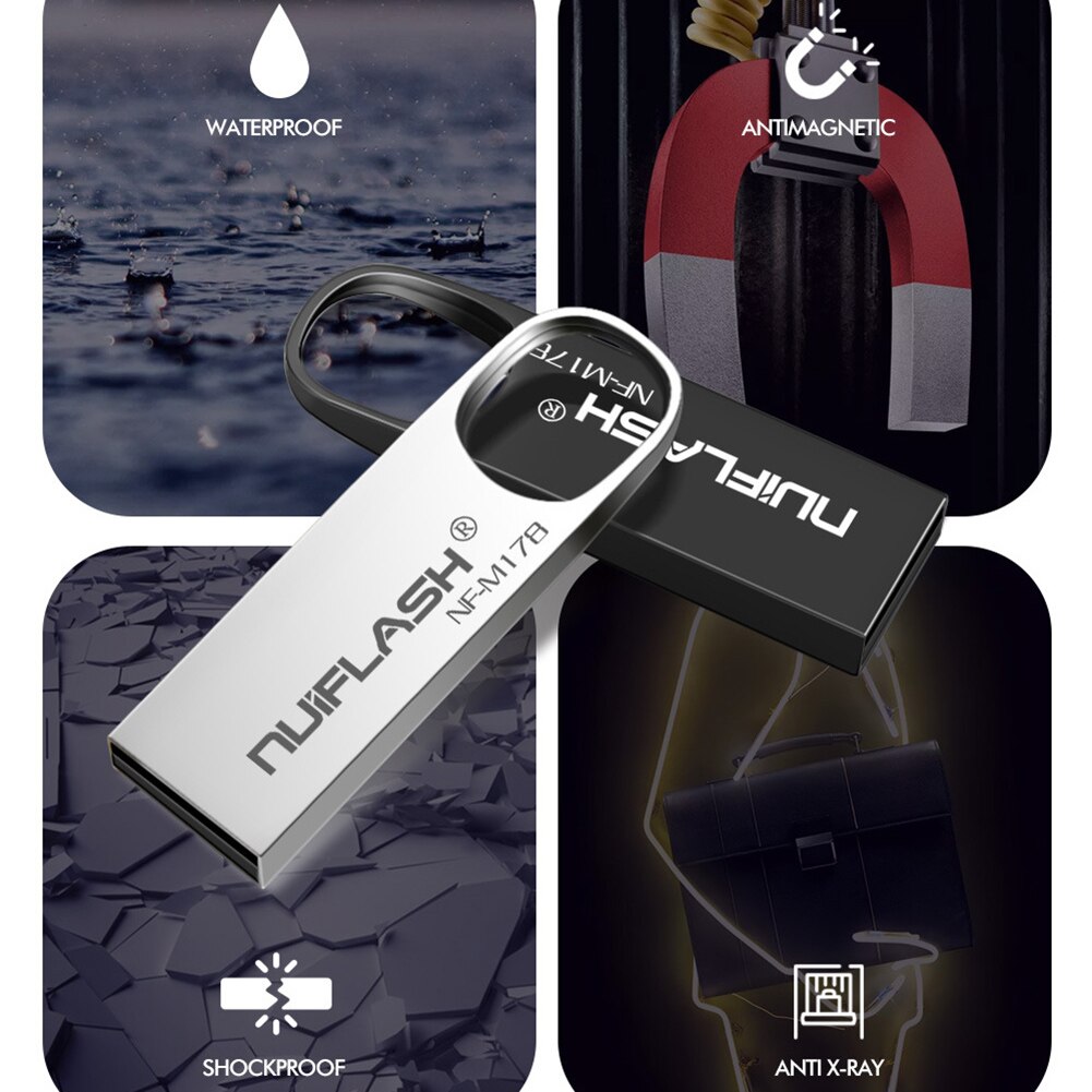 USB Flash Drive 4/8/16/32/64GB High Speed USB Flash Drive U Disk memory Stick Pen met Sleutelhanger