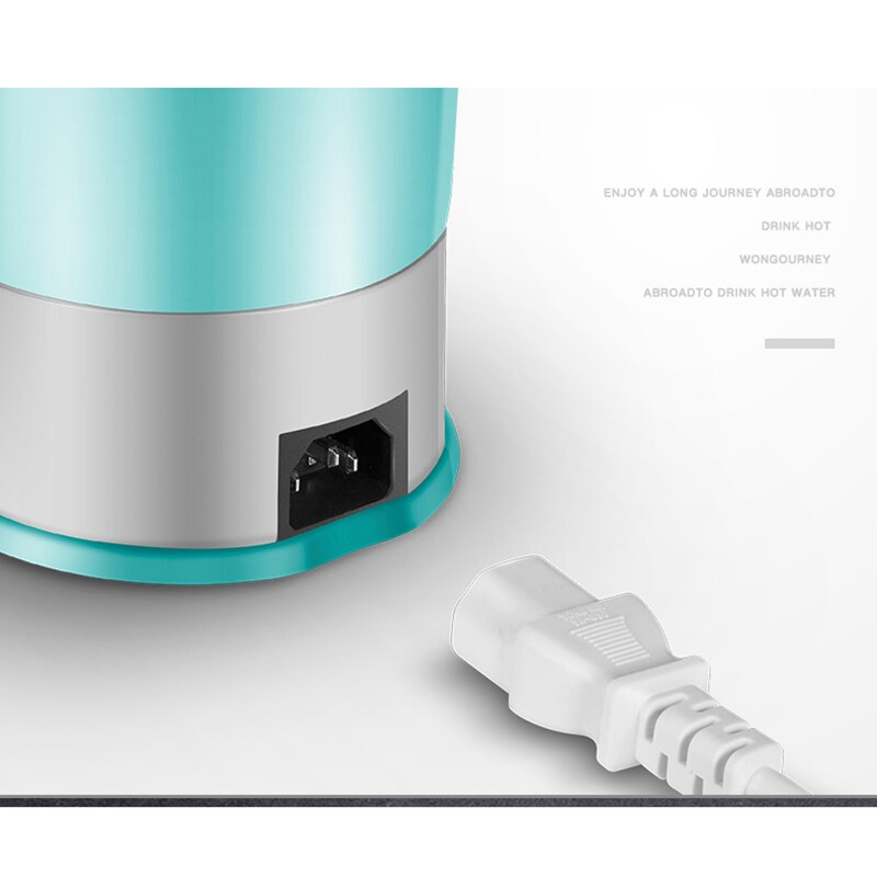 0.6L Kieselsäure Gel Faltbare Wasserkocher Energie aus Automatisch Anti Mini Elektrische Teekanne Haushalt Küchengeräte