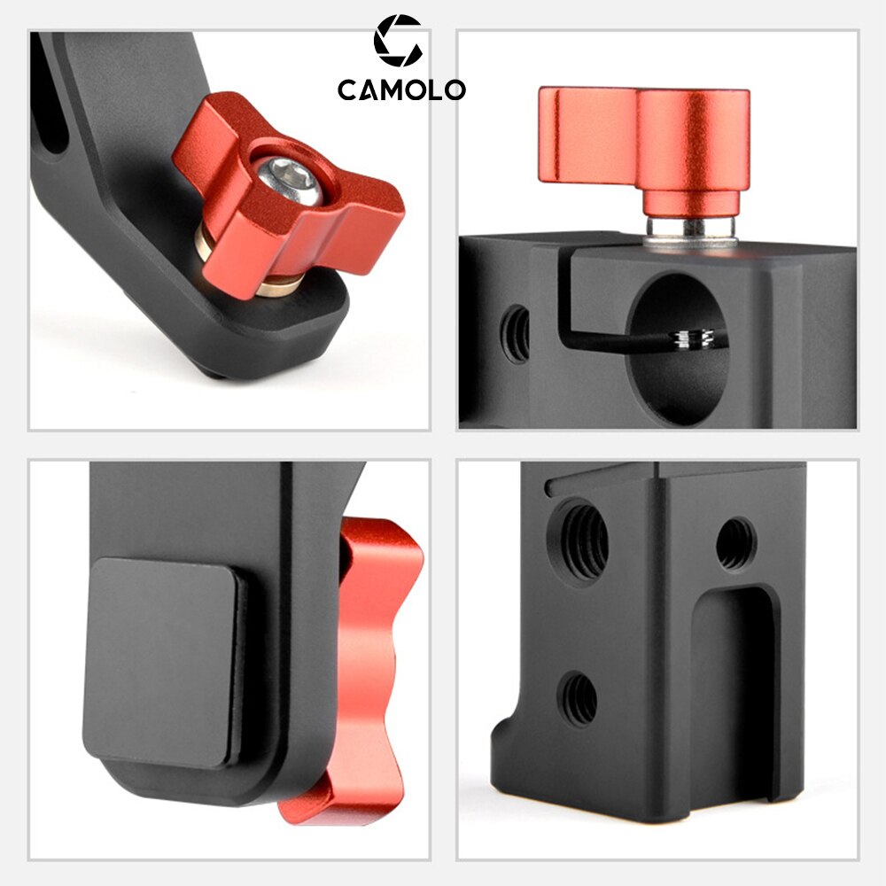 Uurig C-A73 Pro Camera Stabilizer Video Rig Kooi Camera Kooi Voor Sony A7iii A7R3 A7M3 Arca-Stijl Met Top handvat Grip Sony A7III