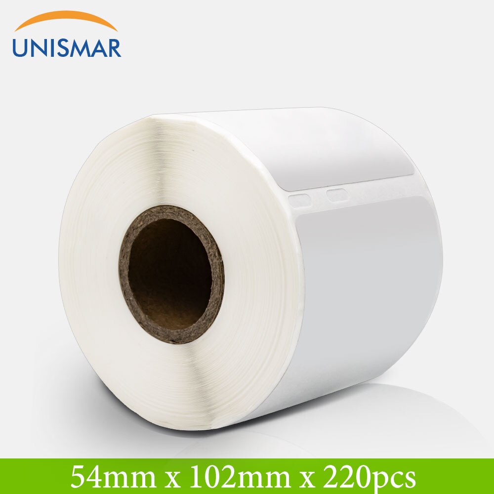 1Roll/220 Stuks 30323 Standaard Thermische Etiketten 2 1/8 "X 4" Compatibel Voor Dymo Labelwriter 450 450 Turbo Printer Lw 30323