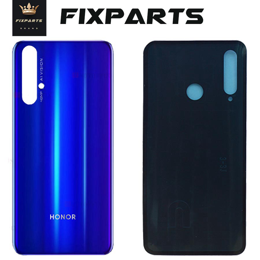 Back Glass Cover Huawei Honor 20 Battery Cover Rear Door Housing Case Window Honor 20Pro Back Panel Honor 20 Pro Battery Cover