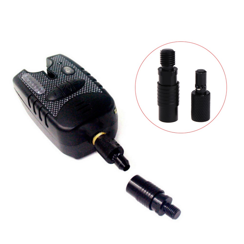 1 Pc Aluminium Quick Release Adapter Connector Karper Hengel Bite Alarm Rod Houder Connector Karpervissen Accessoires