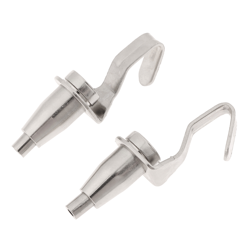 2 st silverfärgade justerbara vajerkrokar tavelskena displayhängande krokar galleri upphängningssystem tillbehör: Indigo