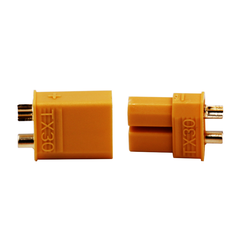 XT30 Geel Batterij Connector Set Man Vrouw Vergulde Banaan Plug voor Helikopter 20% off