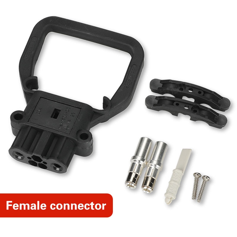 1 Paire Connecteurs Charge Batterie REMA - Pour Chariot élévateur Hangcha 80A/160A/320A - Fiche Fourche