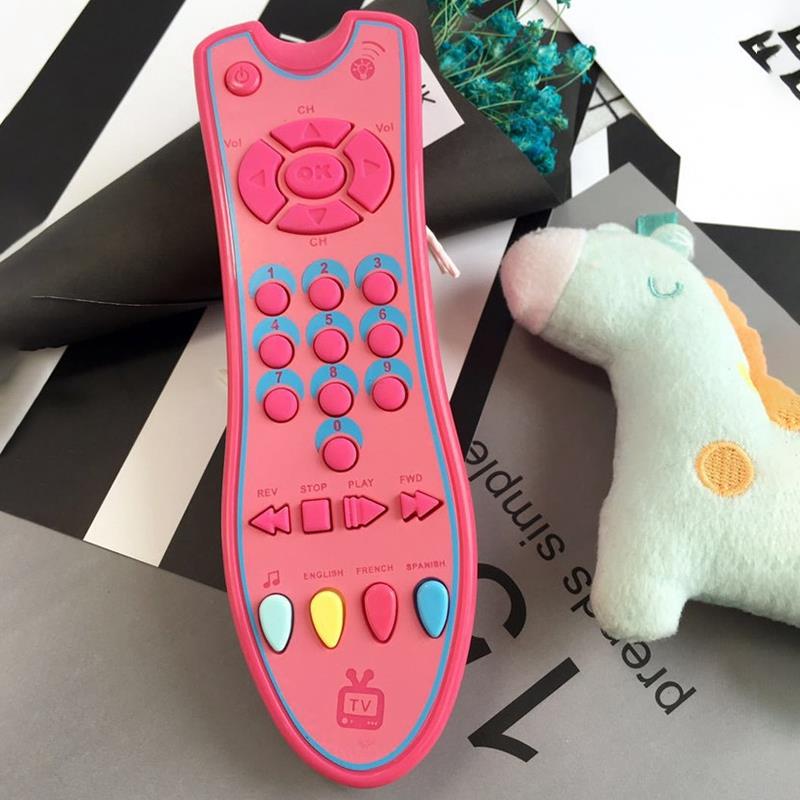 Baby Speelgoed Muziek Mobiele Telefoon Tv Afstandsbediening Vroege Educatief Speelgoed Nummers Afstandsbediening Leren Machine