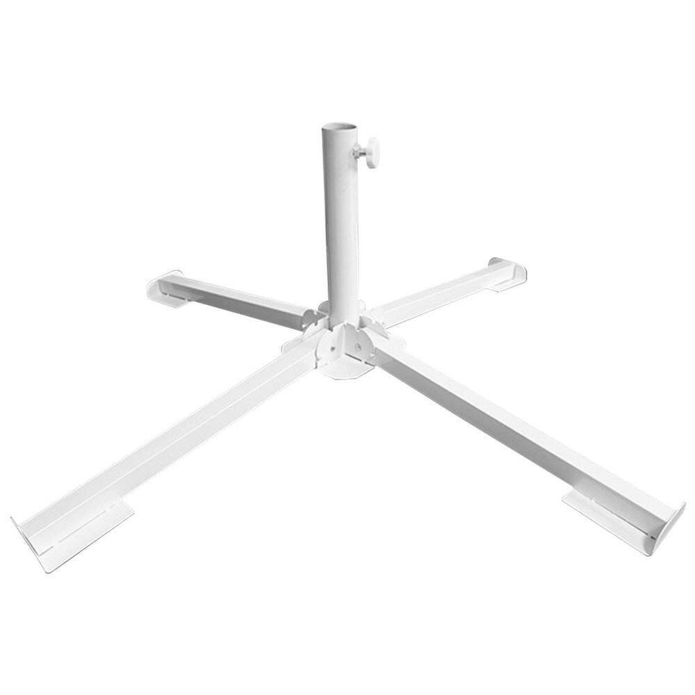 Steel Easy Install Parasol Stand Stable Foldable Patio Beach Courtyard Outdoor Garden Umbrella Base Sun Shade Fishing Rustproof: Default Title