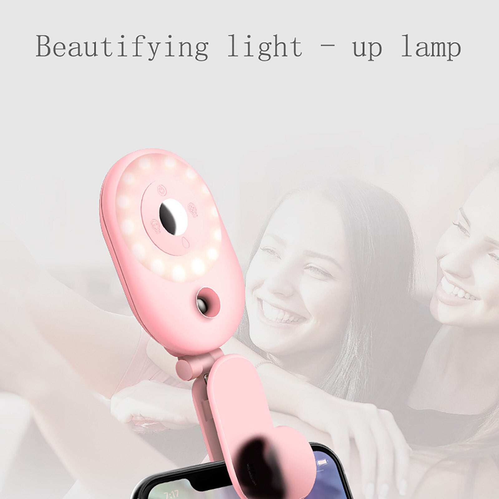 Portable LED Ring Light Phone Flash Selfie Light+ Wide-Angle Lens Mobile phone Selfie video light Night Enhancing Up Selfie Lamp