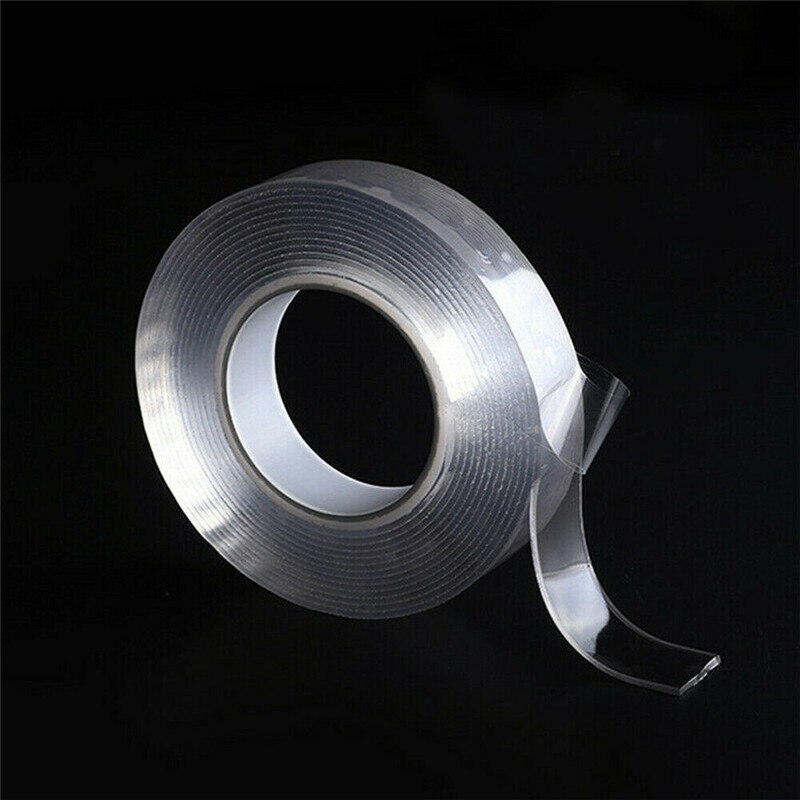 Dubbelzijdige Tape Traceless Wasbare Plakband Grip Nano Onzichtbare Rode Gel Tapes Transparante Magic Gel