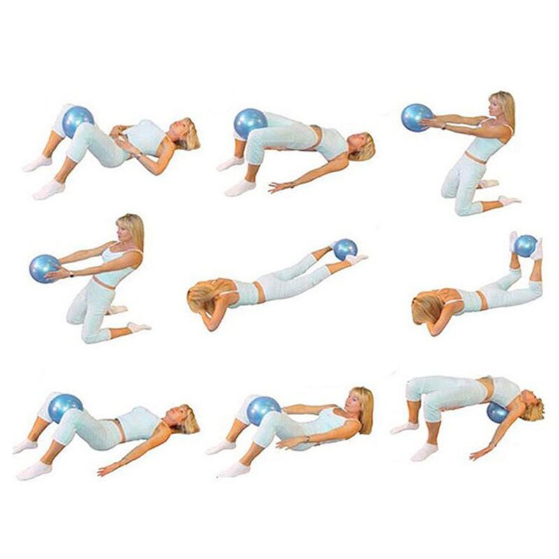 25cm Fitness Yoga Ader Ball trainieren drinnen halle Yoga Ball Yoga Ball üSpund Fitness Fitnessstudio Ball pilates Gleichgewicht üSpund