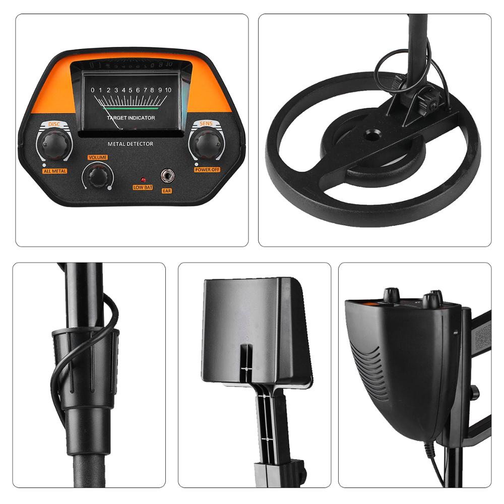 KKMOON-Detector subterráneo GC, accesorio para metales como hierro, oro, rastreador ajustable para la búsqueda de tesoros, actualización del MD 4030, 1016A