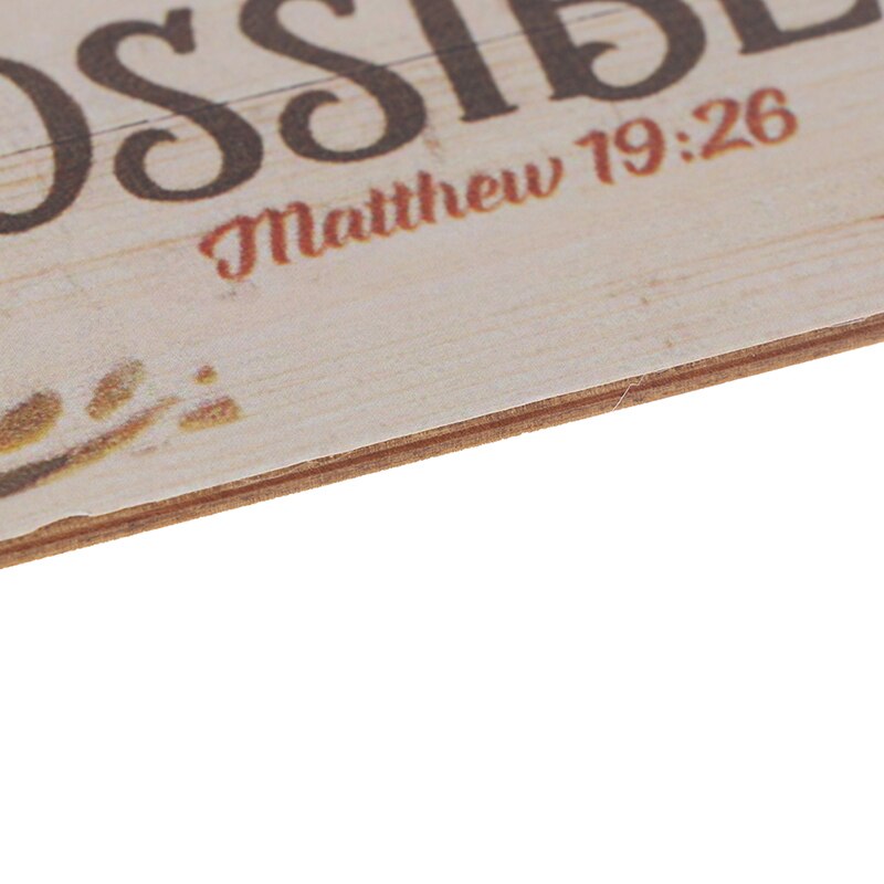 Colgante de madera con estampado de letras, de etiquetas colgantes, colgante para puerta y ventana, colgante decorativo de madera