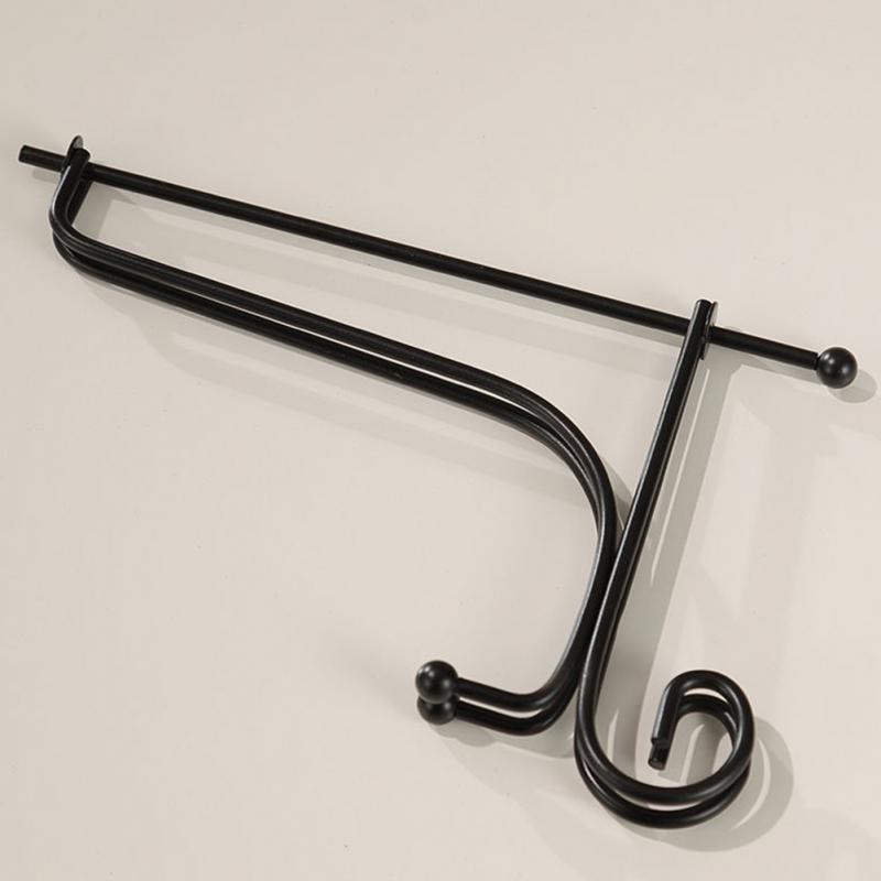 4 maten 4 "6" 8 "10" 12 "Black Iron Display Stand Afdruiprek Plaat Kom fotolijst Boek Voetstuk Houder Woondecoratie