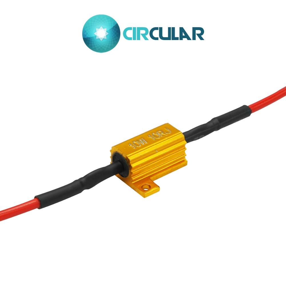 Led Load Resistor 10W-10Ohm 25W-25Ohm 50W-6Ohm 25W-8Ohm 10W-39Ohm 50W-8Ohm 100W-6Ohm Turn Signals Indicator: 10W 10 Ohm