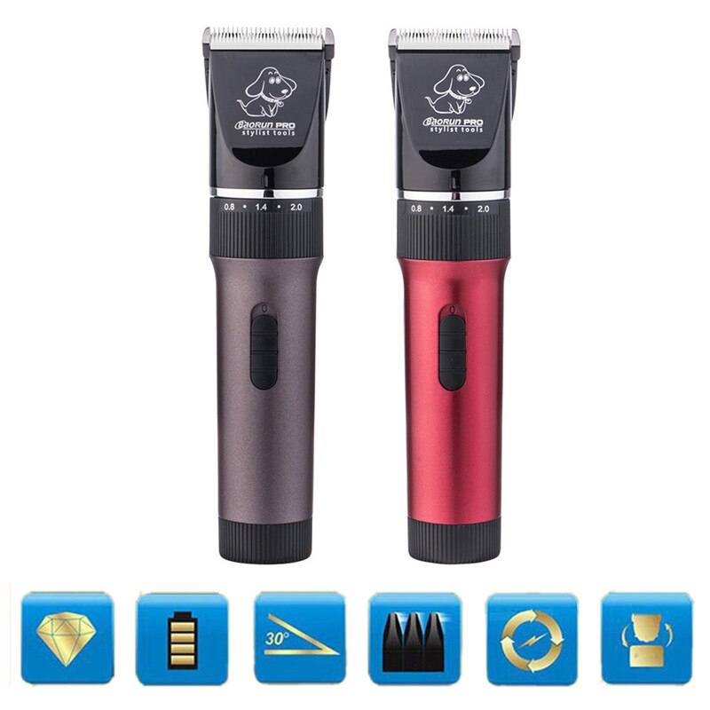 Haarschneidemaschine für Hunde Maschine Cutter Rasierer Haircutting Trimmer Entfernt Haare Schneiden Baorun Professionelle Teddy Pflege Haustiere Haarschnitt