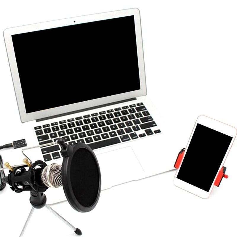 Recording Condenser Microphone Mobile Phone Microphone, Phone Used for Computer PC Musical Microphone