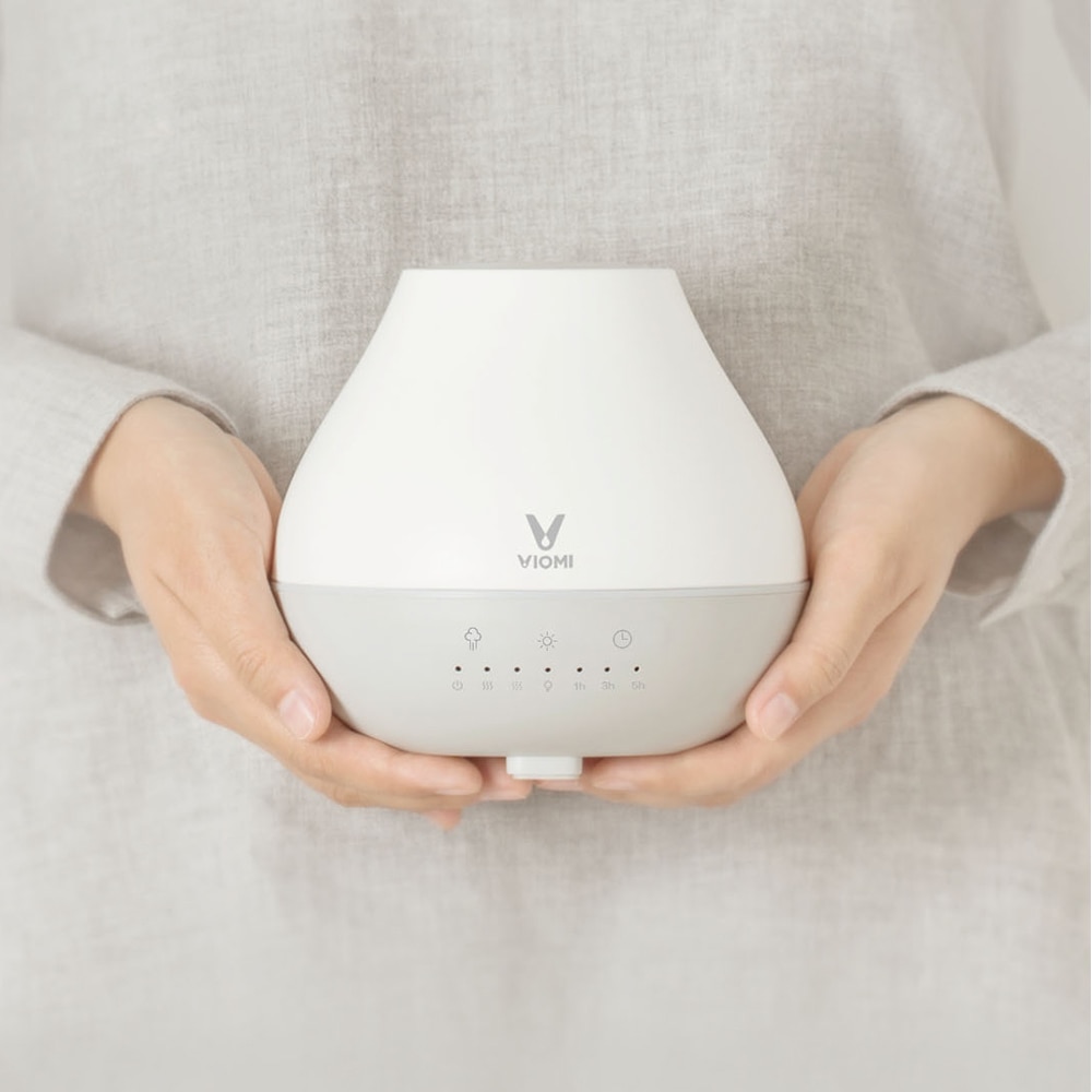Xiaomi Mijia VIOMI Aromatherapy Diffuser Ultrasonic Humidifier Led Light Air Purifier oil diffuser