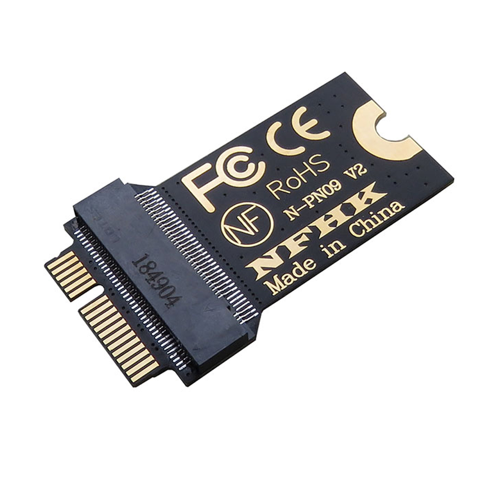 Connecteur adaptateur WiFi sans fil, 2230 M.2, clé A + E, adaptateur de carte Riser pour Macbook Air –