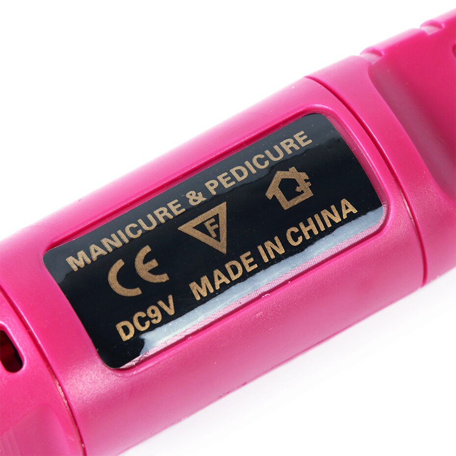 Pulidora eléctrica de uñas, 20000rpm, pluma, fresas para manicura, lima de uñas, herramientas de pulido, LYHBS-011P de pedicura