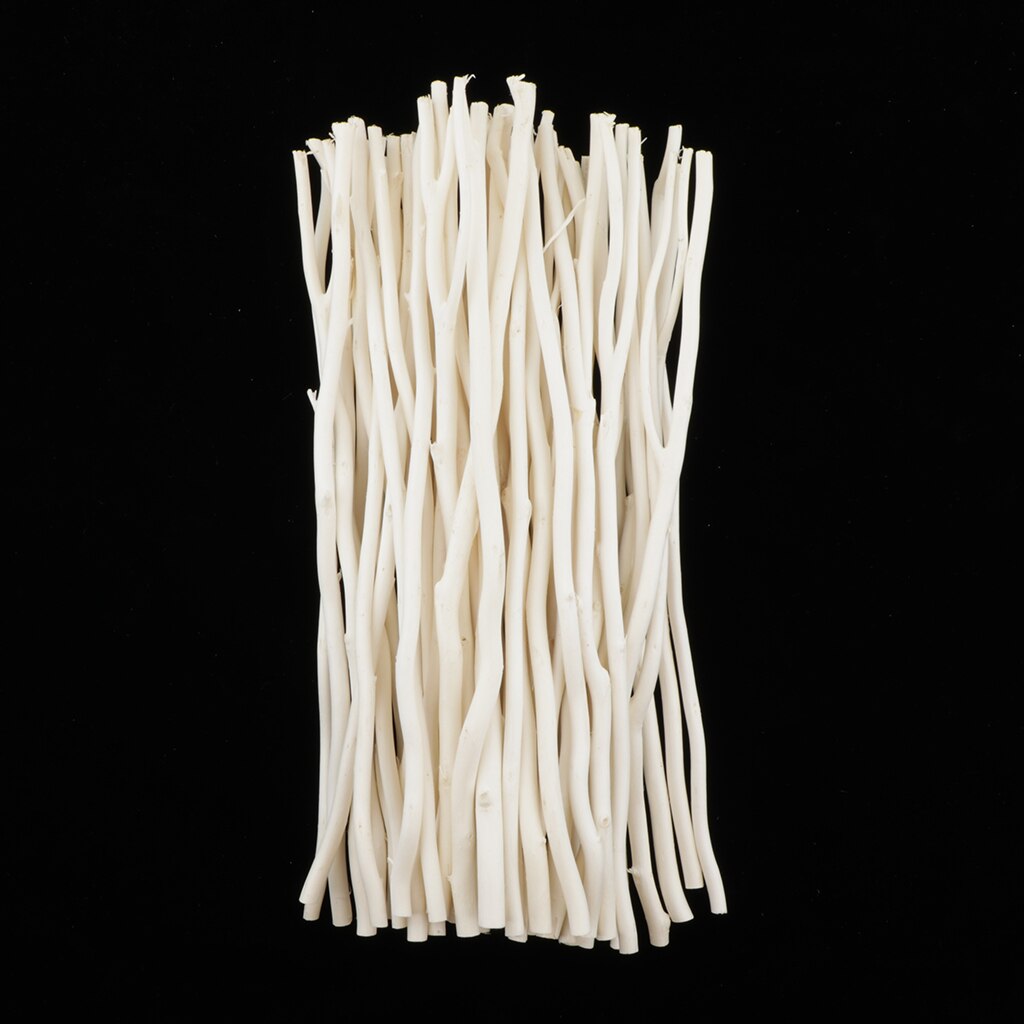 50Pack Natural Wood Sticks Branches For DIY Arts Crafts Home Party Ornaments