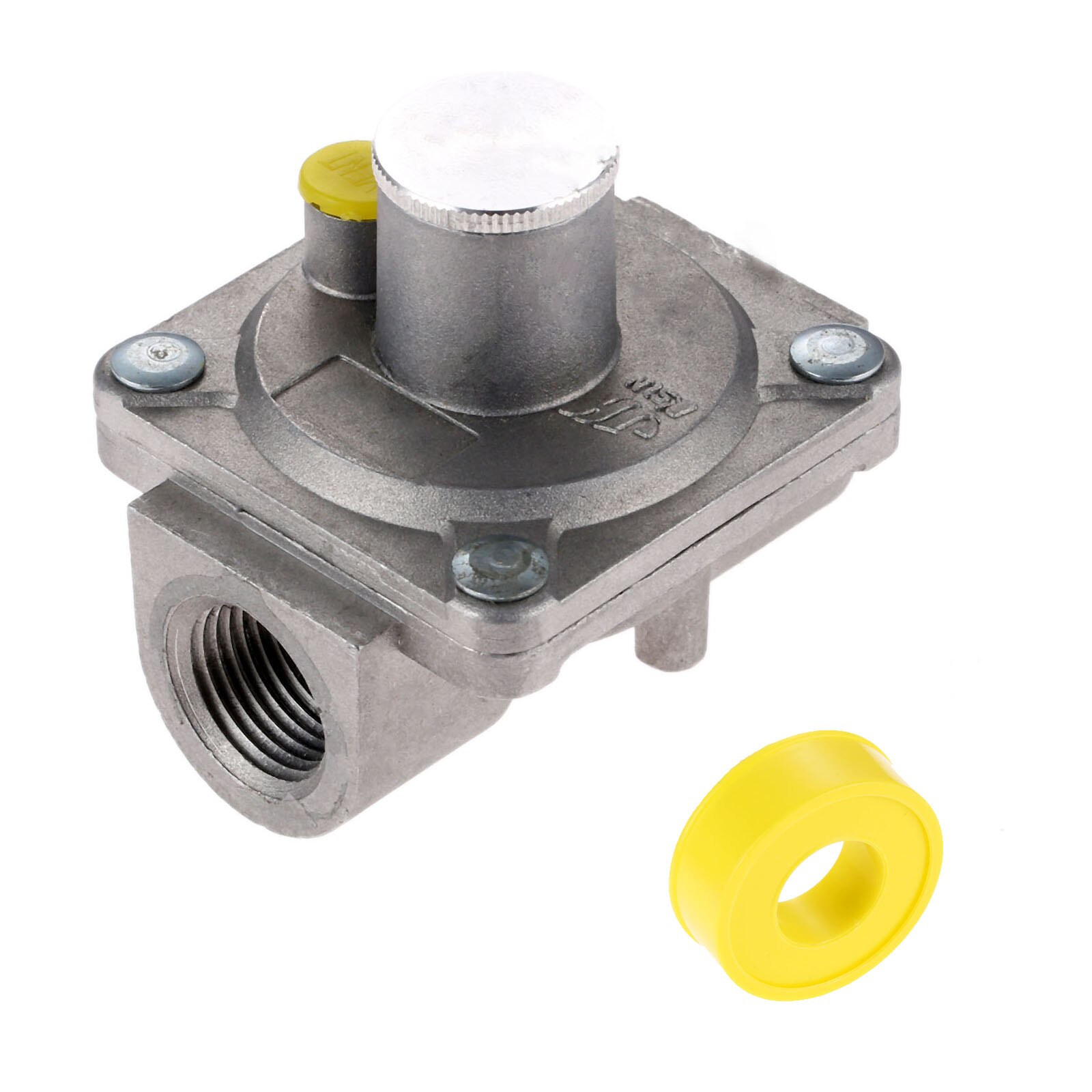 1/2 &quot;Gas Grill Regulator Outlet Druk Lpg 5&quot; Wc, voor Ng Gas Npt Aardgas Lage Drukregelaar Met Gas Lijn Draad Tape
